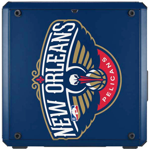 NBA New Orleans Pelicans Large Logo Cooler Master MasterBox Q300L Mini Tower Skin