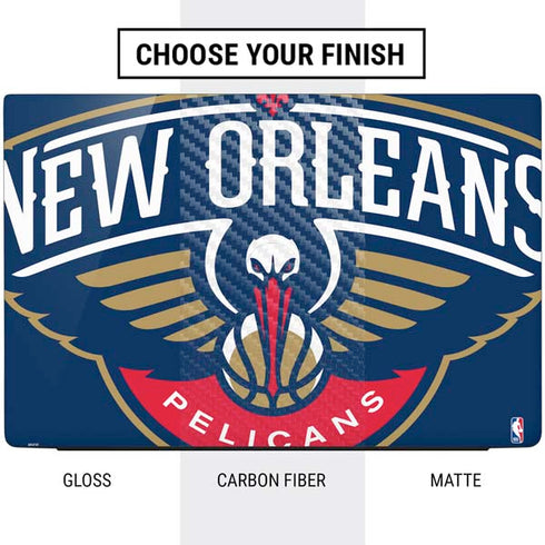 NBA New Orleans Pelicans Large Logo Dell Vostro Skin