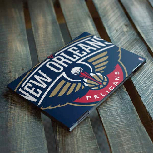 NBA New Orleans Pelicans Large Logo HP Envy Skin