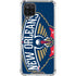 NBA New Orleans Pelicans Large Logo Galaxy A12 Clear Case