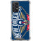 NBA New Orleans Pelicans Large Logo Galaxy A72 5G Clear Case