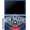 NBA New Orleans Pelicans Large Logo Galaxy Book 12in Skin