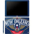 NBA New Orleans Pelicans Large Logo Galaxy Book 12in Skin