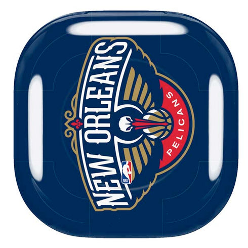 NBA New Orleans Pelicans Large Logo Galaxy Buds Pro Skin