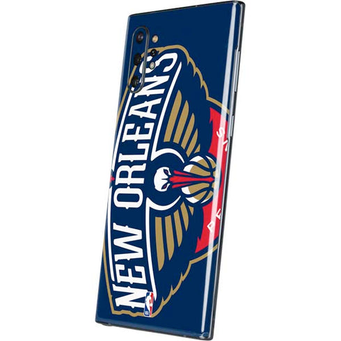 NBA New Orleans Pelicans Large Logo Galaxy Note 10 Plus Skin
