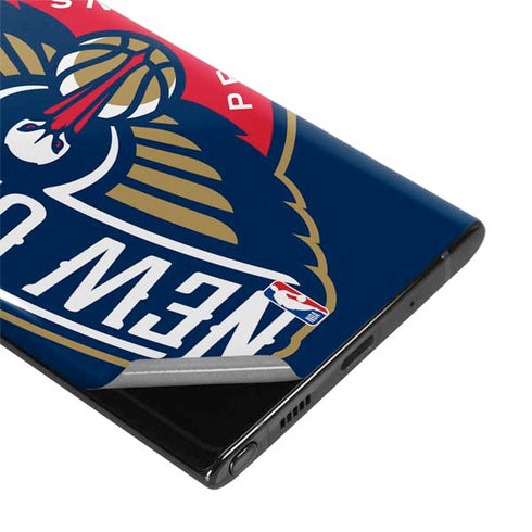 NBA New Orleans Pelicans Large Logo Galaxy Note 10 Plus Skin
