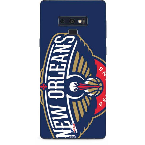 NBA New Orleans Pelicans Large Logo Galaxy Note 9 Skin