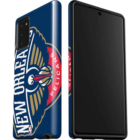 NBA New Orleans Pelicans Large Logo Galaxy Note20 5G Pro Case