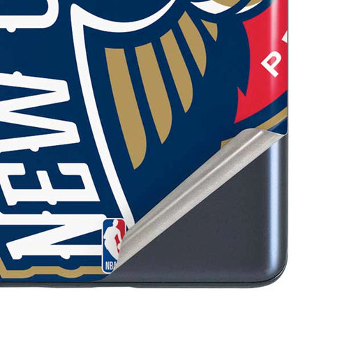 NBA New Orleans Pelicans Large Logo Galaxy S20 Fan Edition Skin