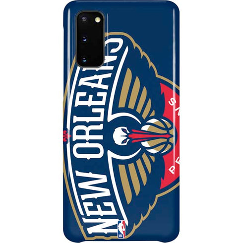NBA New Orleans Pelicans Large Logo Galaxy S20 Lite Case