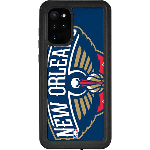 NBA New Orleans Pelicans Large Logo Galaxy S20 Plus Waterproof Case