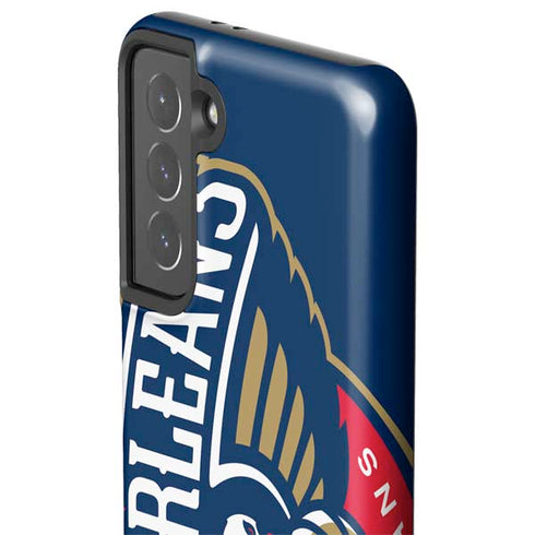 NBA New Orleans Pelicans Large Logo Galaxy S21 5G Pro Case