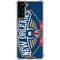 NBA New Orleans Pelicans Large Logo Galaxy S21 FE Clear Case