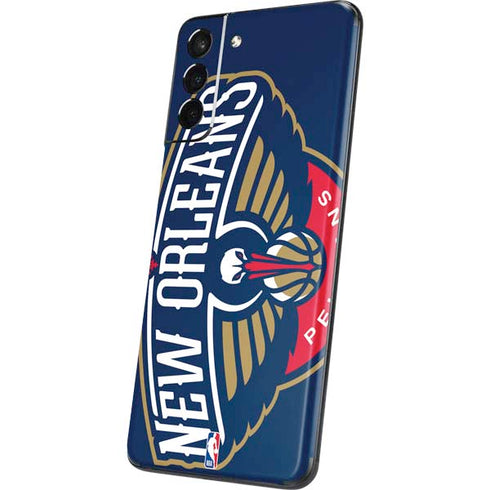 NBA New Orleans Pelicans Large Logo Galaxy S21 Plus 5G Skin