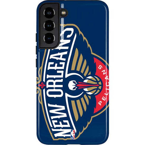 NBA New Orleans Pelicans Large Logo Galaxy S22 Plus Pro Case