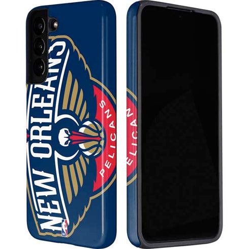 NBA New Orleans Pelicans Large Logo Galaxy S22 Plus Pro Case