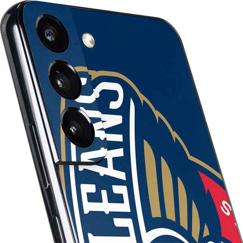 NBA New Orleans Pelicans Large Logo Galaxy S22 Plus Skin