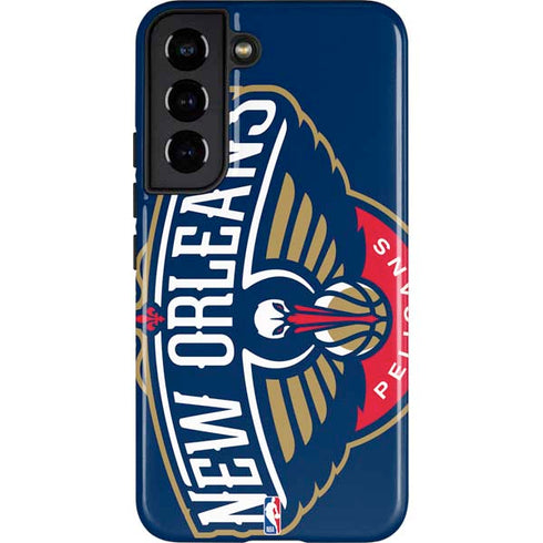 NBA New Orleans Pelicans Large Logo Galaxy S22 Pro Case