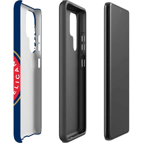 NBA New Orleans Pelicans Large Logo Galaxy S22 Ultra Pro Case