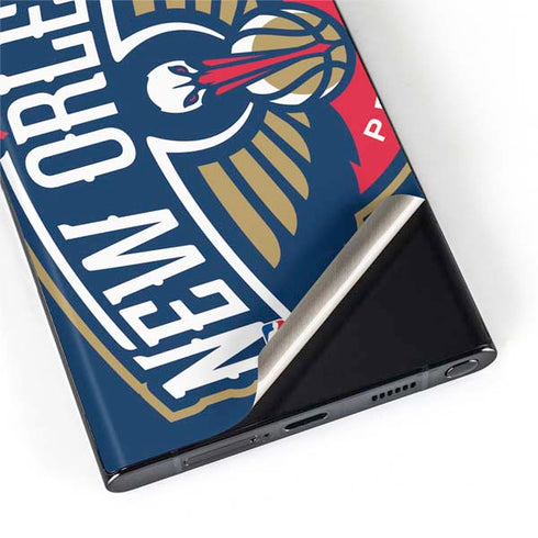 NBA New Orleans Pelicans Large Logo Galaxy S22 Ultra Skin