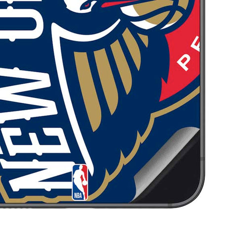 NBA New Orleans Pelicans Large Logo Galaxy S23 FE Skin