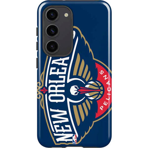 NBA New Orleans Pelicans Large Logo Galaxy S23 Pro Case