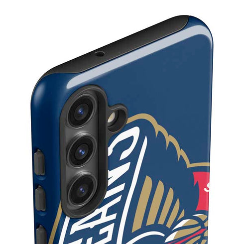 NBA New Orleans Pelicans Large Logo Galaxy S24 Impact Case