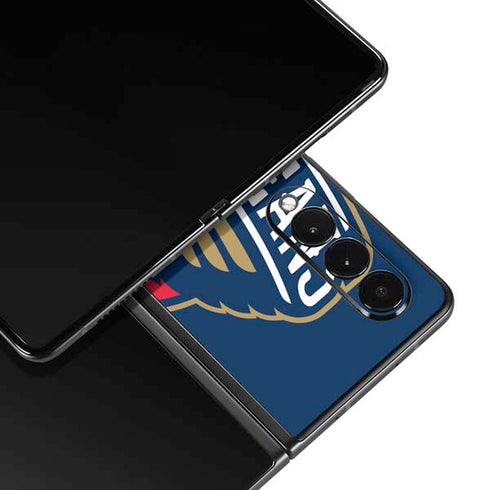 NBA New Orleans Pelicans Large Logo Galaxy Z Fold3 5G Skin