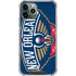NBA New Orleans Pelicans Large Logo iPhone 11 Pro Max Clear Case