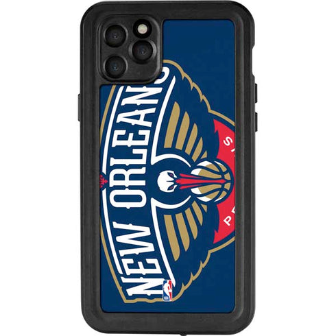 NBA New Orleans Pelicans Large Logo iPhone 11 Pro Max Waterproof Case