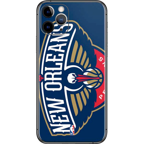 NBA New Orleans Pelicans Large Logo iPhone 11 Pro Skin