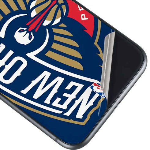 NBA New Orleans Pelicans Large Logo iPhone 11 Skin