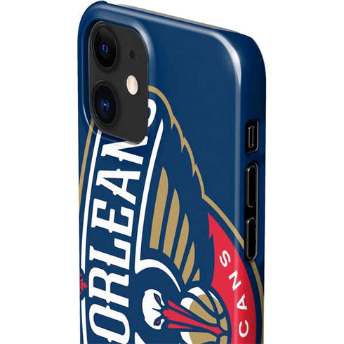 NBA New Orleans Pelicans Large Logo iPhone 12 Mini Lite Case
