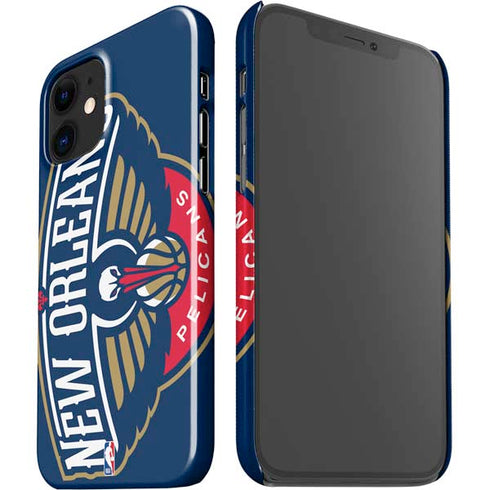 NBA New Orleans Pelicans Large Logo iPhone 12 Mini Lite Case