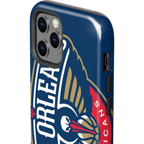 NBA New Orleans Pelicans Large Logo iPhone 12 Pro Impact Case