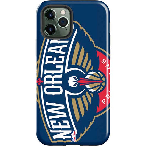 NBA New Orleans Pelicans Large Logo iPhone 12 Pro Max Impact Case