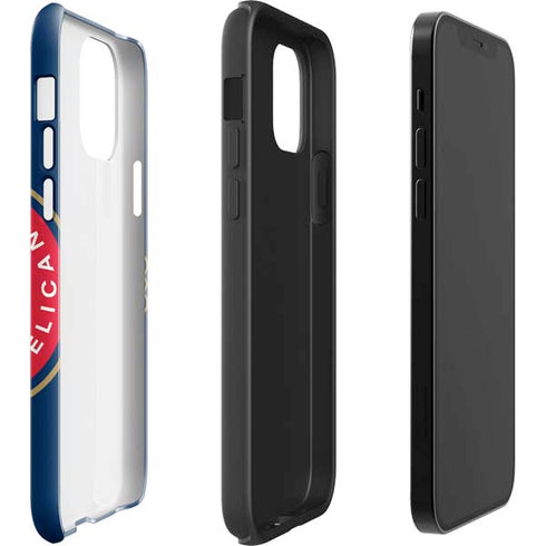 NBA New Orleans Pelicans Large Logo iPhone 12 Pro Max Impact Case
