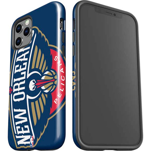NBA New Orleans Pelicans Large Logo iPhone 12 Pro Max Impact Case