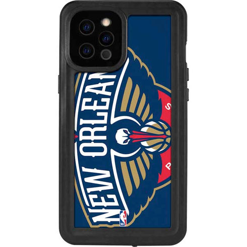 NBA New Orleans Pelicans Large Logo iPhone 12 Pro Max Waterproof Case