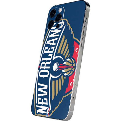 NBA New Orleans Pelicans Large Logo iPhone 12 Pro Skin