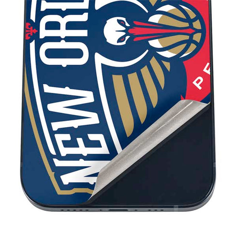 NBA New Orleans Pelicans Large Logo iPhone 12 Skin