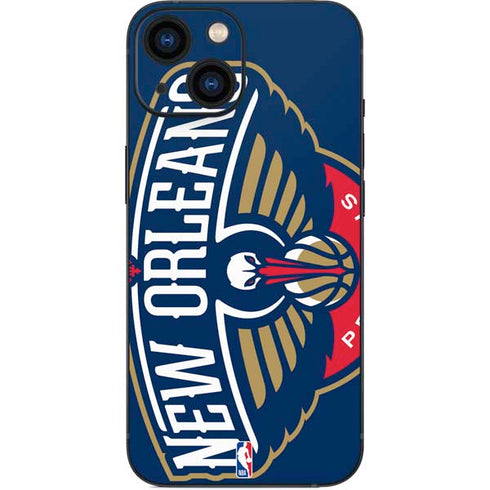 NBA New Orleans Pelicans Large Logo iPhone 13 Mini Skin