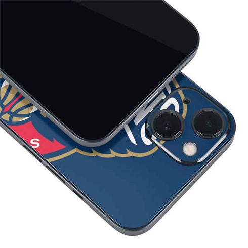 NBA New Orleans Pelicans Large Logo iPhone 13 Mini Skin