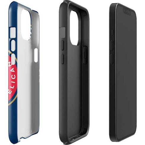 NBA New Orleans Pelicans Large Logo iPhone 15 Impact Case