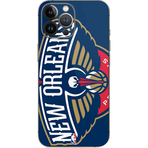 NBA New Orleans Pelicans Large Logo iPhone 14 Pro Max Skin