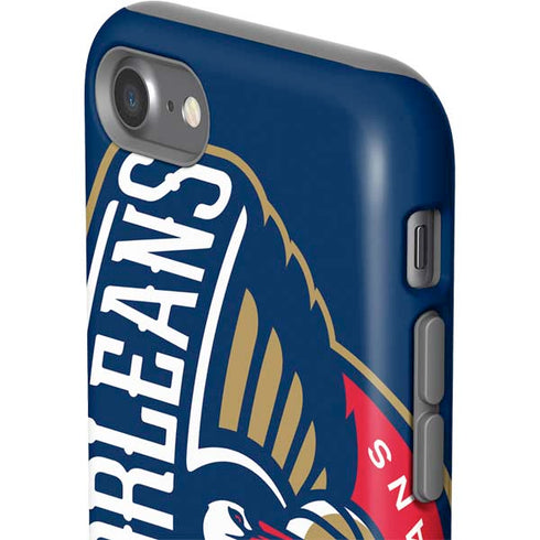 NBA New Orleans Pelicans Large Logo iPhone SE (2nd & 3rd Gen) Pro Case