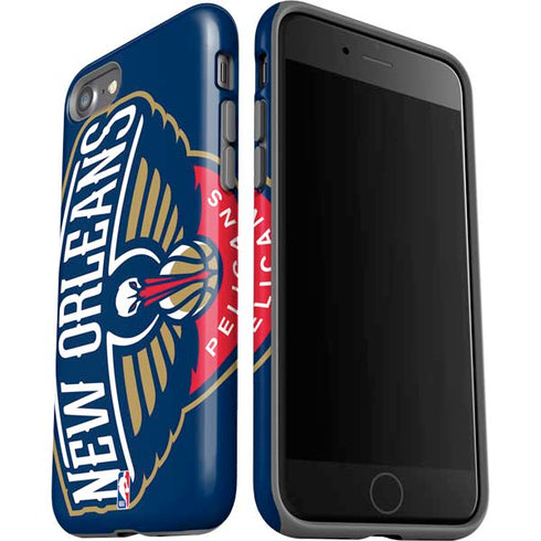 NBA New Orleans Pelicans Large Logo iPhone SE (2nd & 3rd Gen) Pro Case