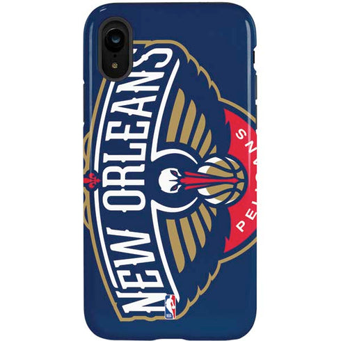 NBA New Orleans Pelicans Large Logo iPhone XR Pro Case