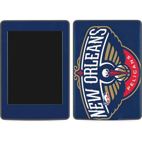 NBA New Orleans Pelicans Large Logo Amazon Kindle Skin