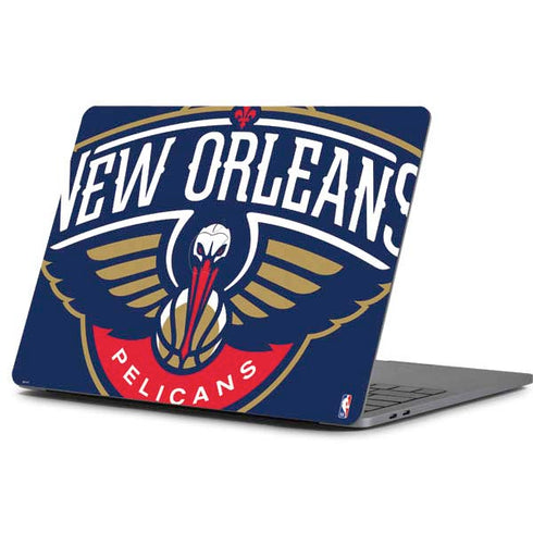 NBA New Orleans Pelicans Large Logo Apple MacBook Pro 13-inch Skin